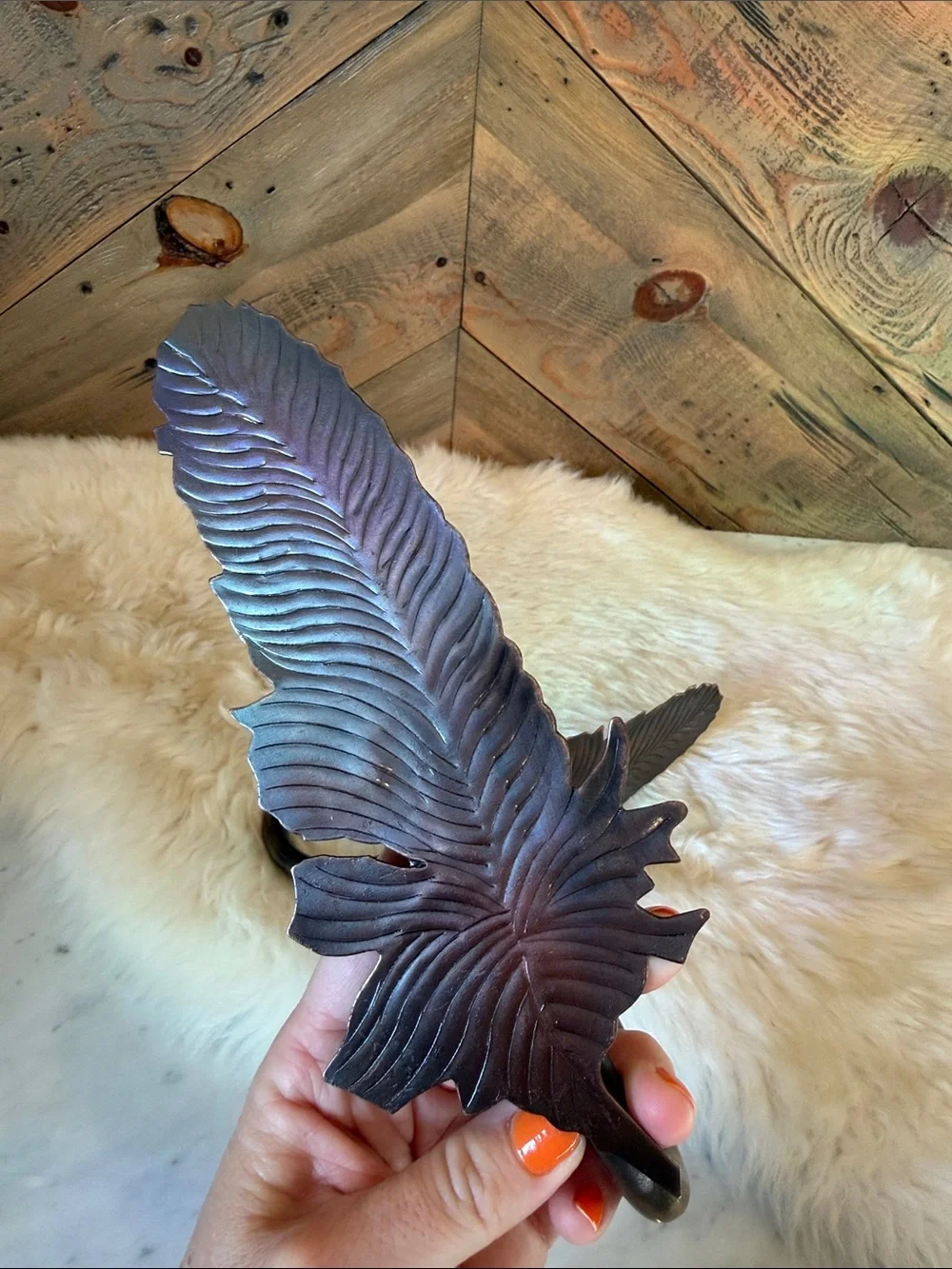 Magical Thinking Boho Feather Curtain Tie-Back Set of 2